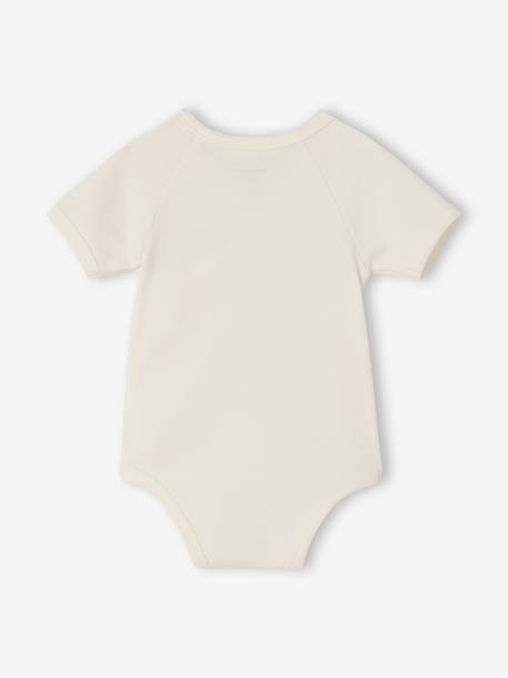 Pack of 5 newborn bodysuit tractor organic cotton tomato red - vertbaudet enfant 