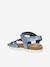 Adriel Girl C Sandals by GEOX® for Children blue+pale pink+rose - vertbaudet enfant 