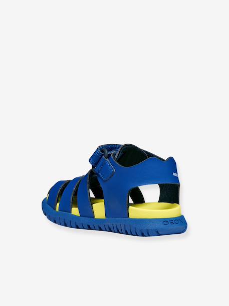 Children's fusbetto sandals blue+navy blue - vertbaudet enfant 