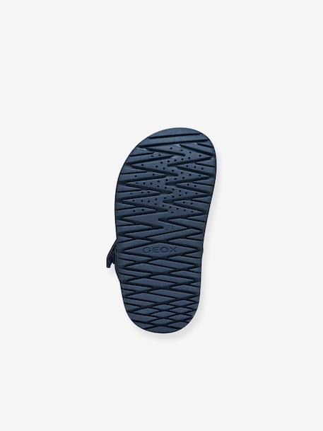 Children's fusbetto sandals blue+navy blue - vertbaudet enfant 