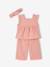 Set for baby girl with English embroidery rose - vertbaudet enfant 