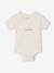 Pack of 5 newborn bodysuit tractor organic cotton tomato red - vertbaudet enfant 
