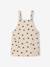 Baby girl's heart dungaree dress ecru - vertbaudet enfant 