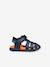 Children's fusbetto sandals blue+navy blue - vertbaudet enfant 