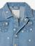 Girl's denim jacket with flowers stone - vertbaudet enfant 