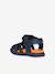 Children's fusbetto sandals blue+navy blue - vertbaudet enfant 