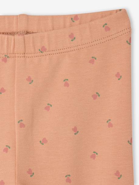 Pack of 2 Basics baby leggings rose+sage green - vertbaudet enfant 
