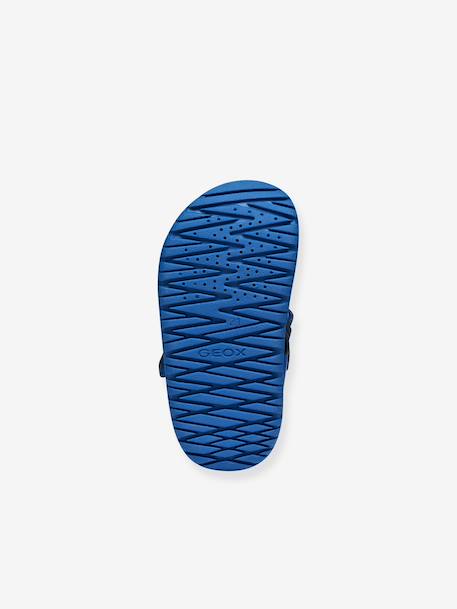 Children's fusbetto sandals blue+navy blue - vertbaudet enfant 