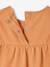 Embroidered short-sleeved T-shirt for baby girls old rose - vertbaudet enfant 