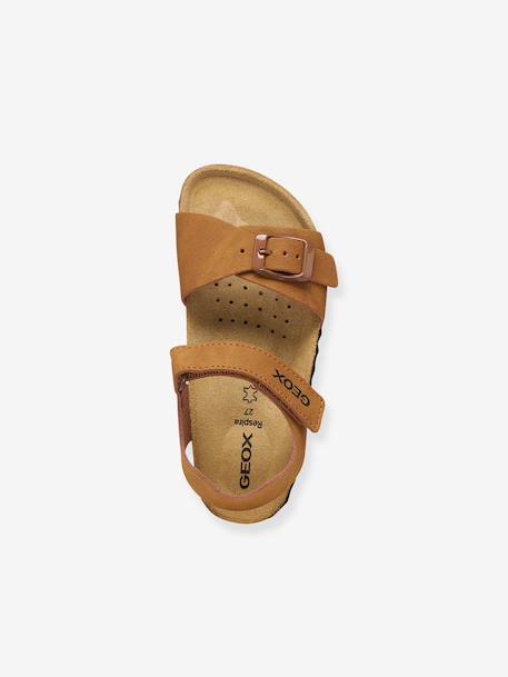 Sandales J GHITA BOY bleu+marron+NAVY RED - vertbaudet enfant 