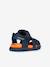 Children's fusbetto sandals blue+navy blue - vertbaudet enfant 