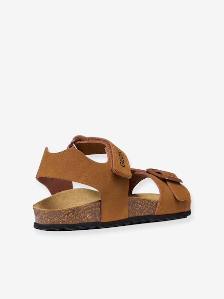 Sandals for Boys, Ghita B.B by GEOX® blue+BLUE DARK SOLID+brown - vertbaudet enfant 
