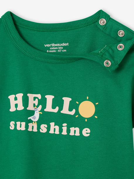Boys' T-shirt green - vertbaudet enfant 