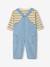 Boys' dungaree set sage green - vertbaudet enfant 