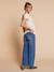 Maternity wide leg jeans double stone - vertbaudet enfant 