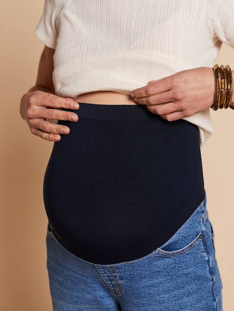 Maternity wide leg jeans double stone - vertbaudet enfant 