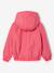 Sherpa-Lined Hooded Windcheater for Girls rose - vertbaudet enfant 