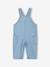 Boys' dungaree set sage green - vertbaudet enfant 