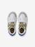 Hook-&-Loop Leather Trainers ecru+set blue+set white - vertbaudet enfant 