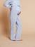 Pyjamas for Maternity in Cotton Gauze, ENVIE DE FRAISE ecru+striped blue - vertbaudet enfant 