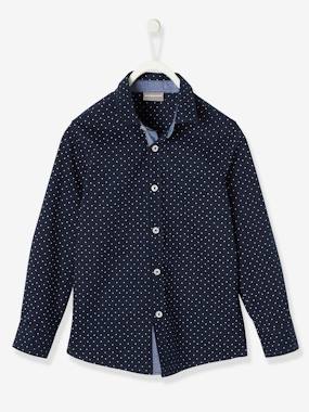 all-tops-Shirt with Dot Print, for Boys