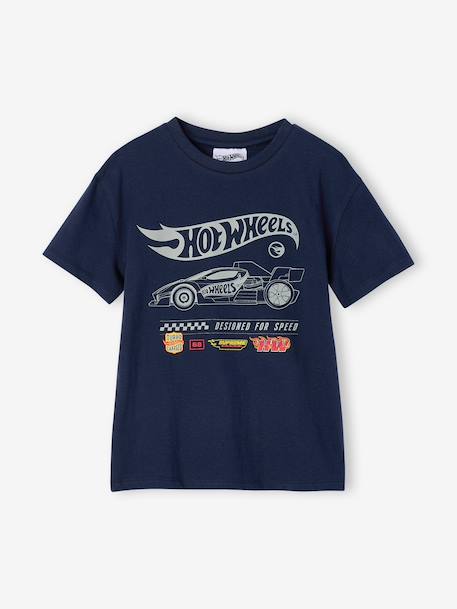 T-shirt for boys HOT WHEELS navy blue - vertbaudet enfant 