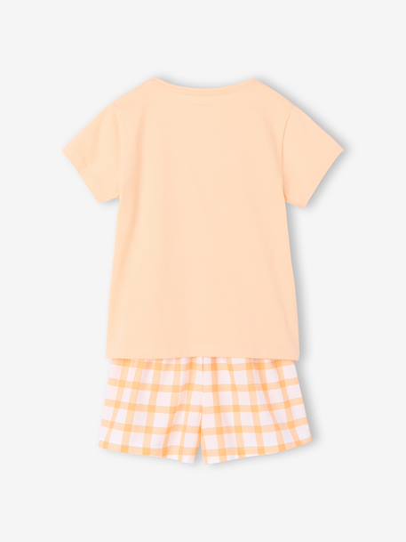 Pack of 2 girls' cotton pyjama shorts pale yellow - vertbaudet enfant 