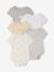 Pack of 5 short-sleeved bodysuit rabbit cloud ecru - vertbaudet enfant 