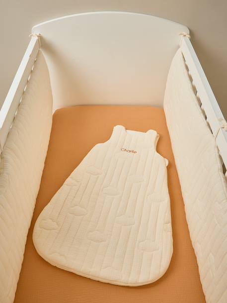 Cot bumper/bumper IN THE CLOUDS ecru - vertbaudet enfant 