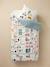 Magicouette CIRCUIT VOITURE bedding set, with recycled cotton printed white - vertbaudet enfant 