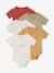Pack of 5 newborn bodysuit tractor organic cotton tomato red - vertbaudet enfant 