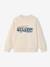Round-neck sweatshirt with surf print chambray blue+ecru - vertbaudet enfant 