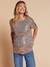 Sequin nursing clothes t-shirt multicoloured - vertbaudet enfant 