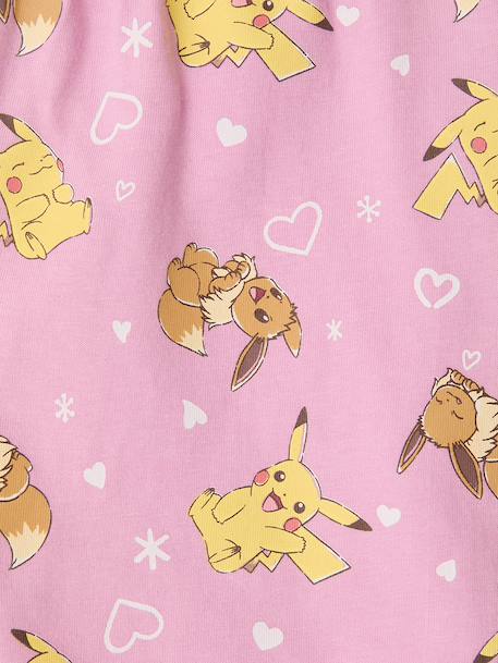 Girls' Pokémon pyjama short set mauve - vertbaudet enfant 