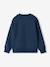 Boys’ Brushed Fleece Sweatshirt night blue+olive - vertbaudet enfant 