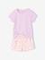 Pack of 2 girls' cotton pyjama shorts pale yellow - vertbaudet enfant 
