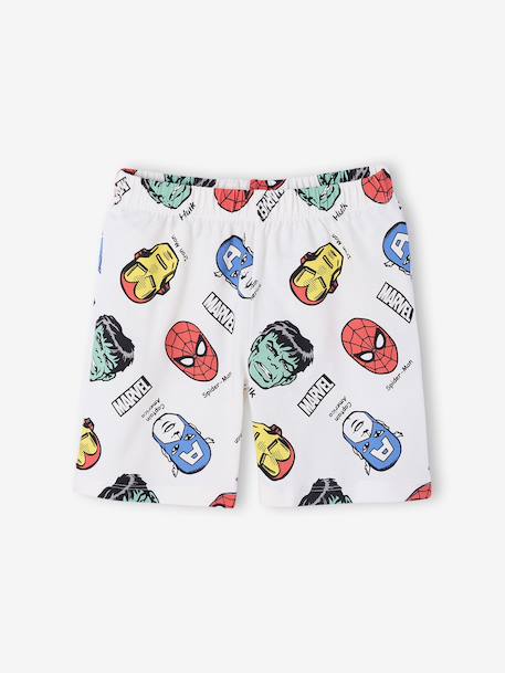 Boys' AVENGERS pyjamas shorts ecru - vertbaudet enfant 