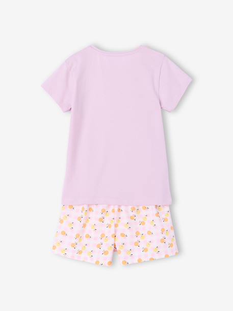 Pack of 2 girls' cotton pyjama shorts pale yellow - vertbaudet enfant 