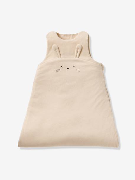 Jersey Knit Sleeping Bag for Babies, RABBIT sandy beige - vertbaudet enfant 