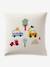 Magicouette CIRCUIT VOITURE bedding set, with recycled cotton printed white - vertbaudet enfant 