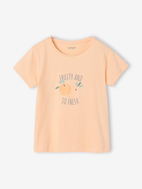 Pack of 2 girls' cotton pyjama shorts pale yellow - vertbaudet enfant 