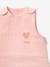 Summer Baby Sleeping Bag in Organic Cotton* Gauze, No Lining coral+grey blue - vertbaudet enfant 