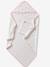 Bath Cape & Wash Mitt with Bows printed white - vertbaudet enfant 
