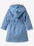Peignoir enfant REQUIN personnalisable, avec coton recyclé bleu - vertbaudet enfant 