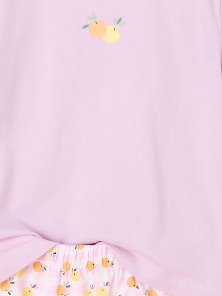 Pack of 2 girls' cotton pyjama shorts pale yellow - vertbaudet enfant 