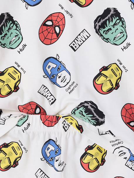 Boys' AVENGERS pyjamas shorts ecru - vertbaudet enfant 