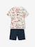Boys' HOT WHEELS pyjama shorts ecru - vertbaudet enfant 