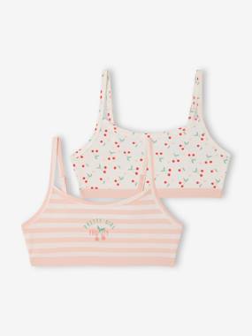 -Lot 2 brassières coton bio
