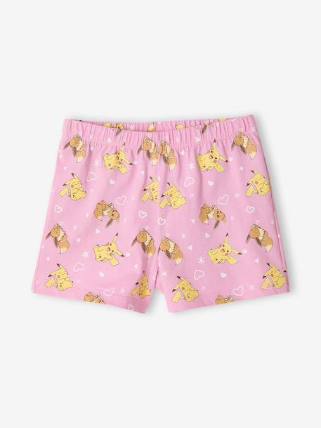 Girls' Pokémon pyjama short set mauve - vertbaudet enfant 