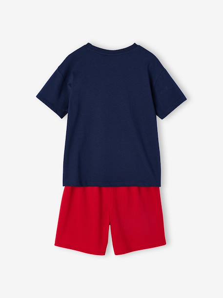 Boys' SPIDERMAN New York City pyjama shorts red - vertbaudet enfant 